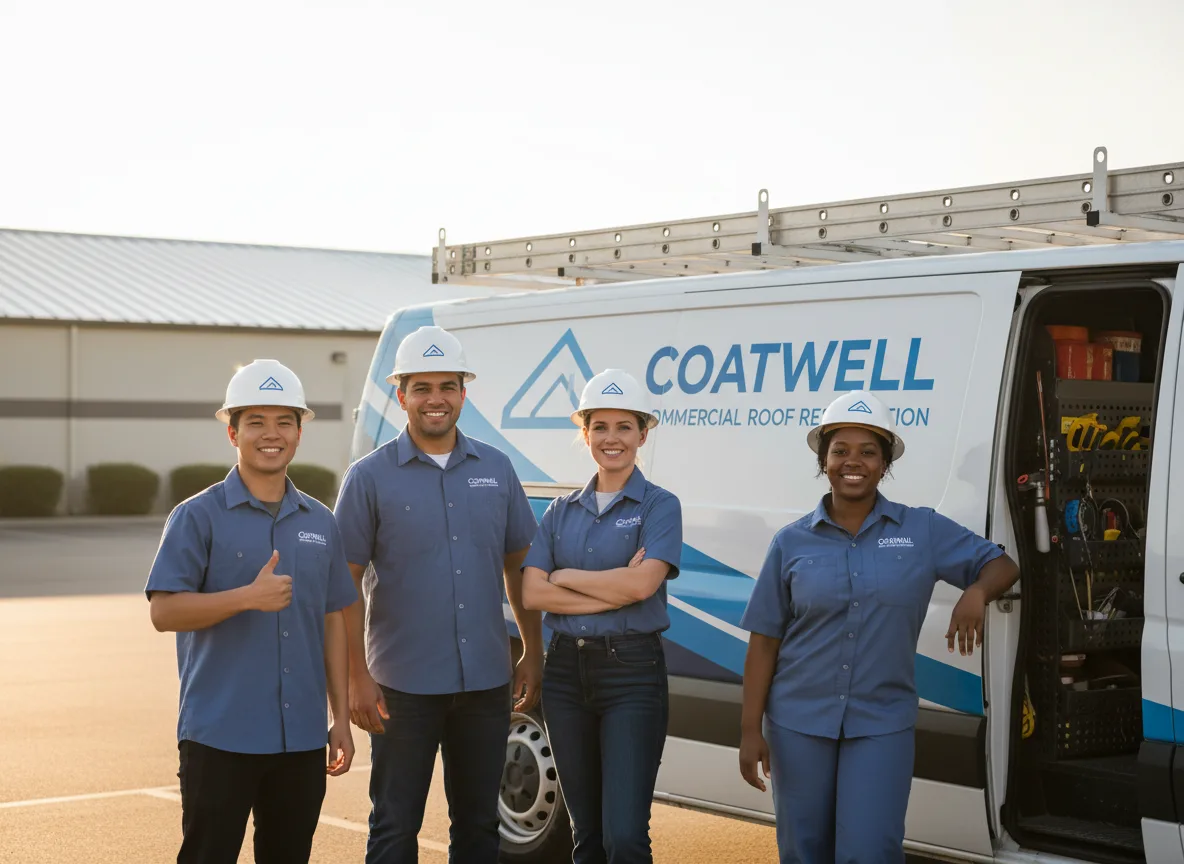 Commercial roof coating company in Throckmorton, TX